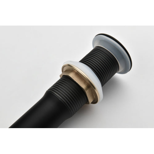 Single Stem Faucet for Bathroom Vanity In Matte Black