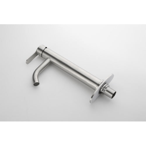 Single Stem Brushed Nickel Faucet for Bathroom Vanity
